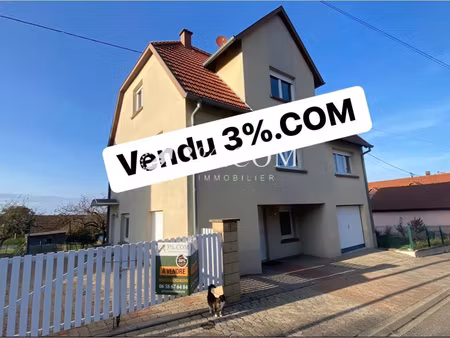 3%.com maison de 128m2 avec 3 chambres - garage et terrasse