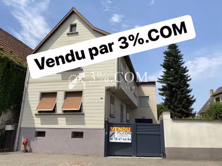 3%.com grande maison familiale avec 4/5 chambres - terrasse et jardinet