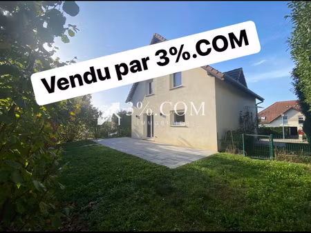 3%com maison récente avec jardin