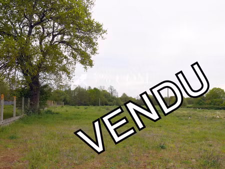 terrain constructible viabilisé 588 m² à bois de céné