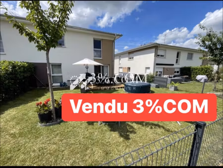 3%com magnifique duplex en rez de jardin