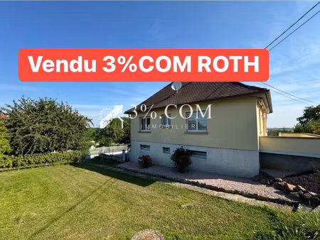 3%com jolie maison sur 13 ares