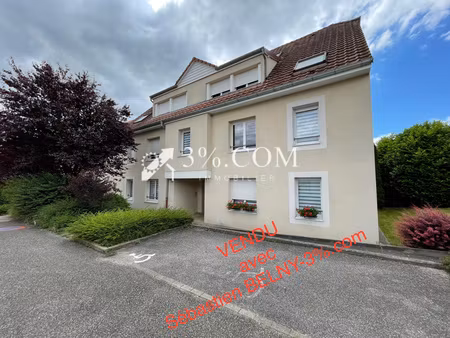 3%.com - exclusivité à dauendorf f3 de 55m² garage et parking