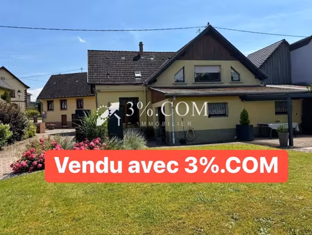 3%com belle maison avec piscine sur 10 ares