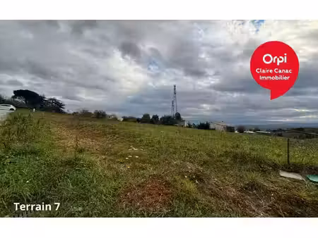 terrain burlats m² t- à vendre  57 000 €