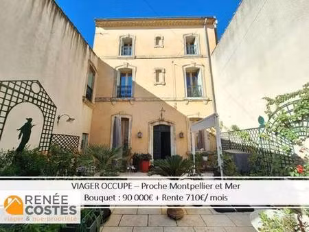 viager occupé - f78 ans - beziers (34500)