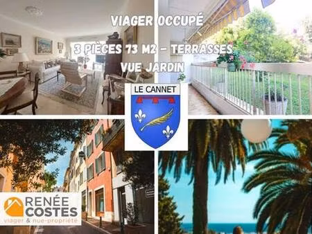 viager occupé - f87 ans - le cannet (06110)