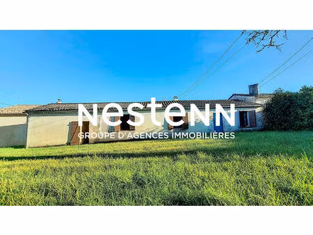 maison 105 m² à rénover avec 3 chambres  garage et jardin à réaup-lisse