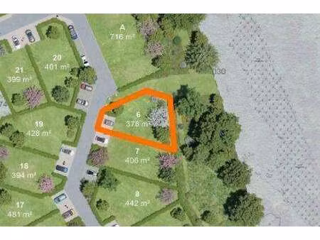 vente terrain à landrellec (22560) : à vendre / 378m² landrellec
