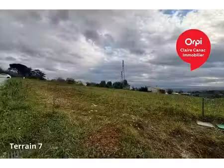 vente terrain 899 m² à burlats (81100)  57 000 €