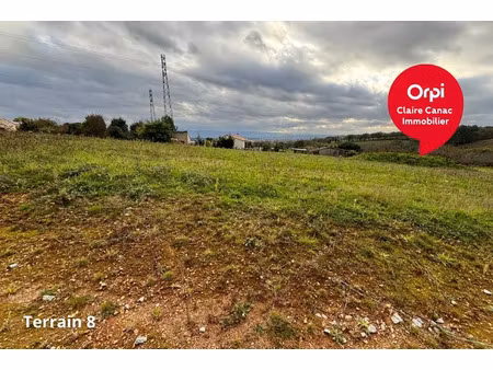 vente terrain à batir 1032 m² à burlats (81100)  57 000 €