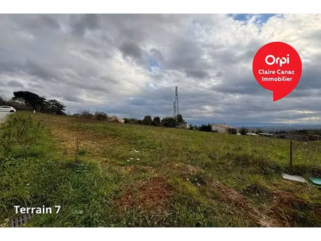 vente terrain à batir 899 m² à burlats (81100)  57 000 €