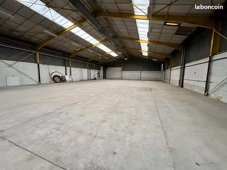 entrepôt 1000 m² saint quentin