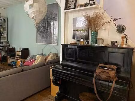 maison individuelle 1 chambre meublée avec piano