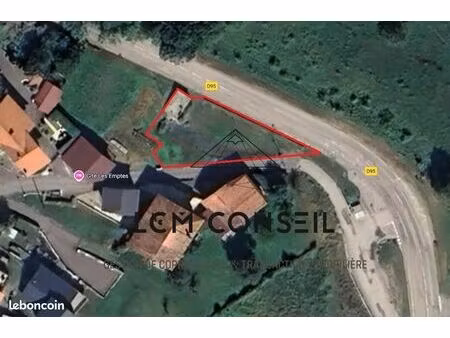 terrain 650 m² aigueblanche