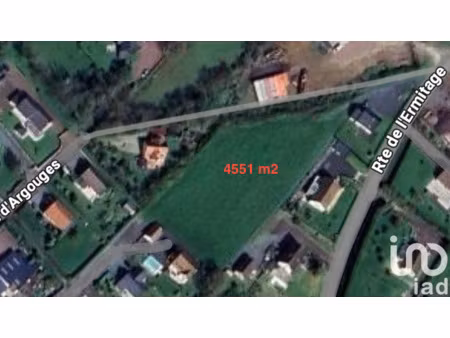 vente terrain 4551 m² gratot (50200)