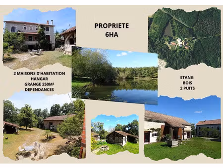 vente maison 13 pièces 373 m² à saint-etienne-de-puycorbier (24400)  445 000 €