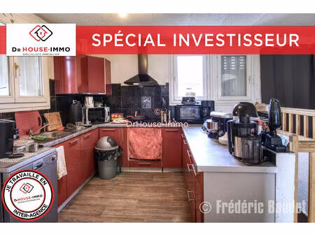 pour investisseur  ensemble immobilier loué maison et murs commerciaux