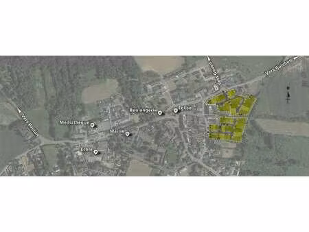 vente terrain à lassy (35580) : à vendre / 258m² lassy