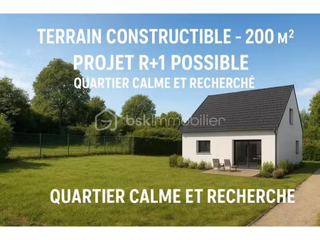 vente terrain 236 m² à savigny-sur-orge (91600)  134 000 €