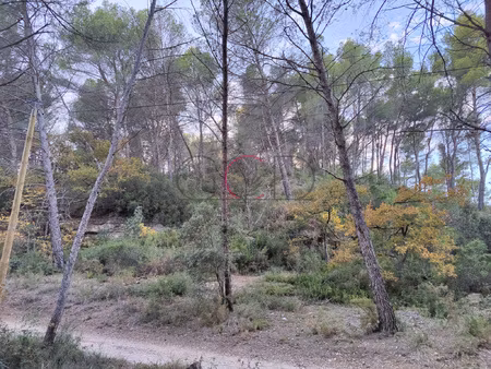 terrain de loisir non constructible 4400 m2 a velaux calme a