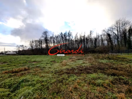 issenheim (68500) terrain viabilise de 550 m2 en bordure de