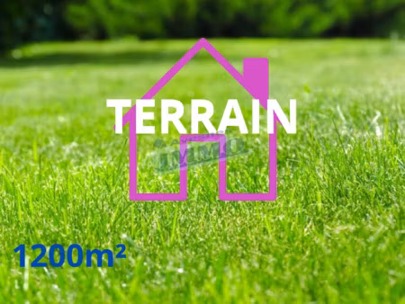 terrain constructible de 1200 m2  secteur d'acq