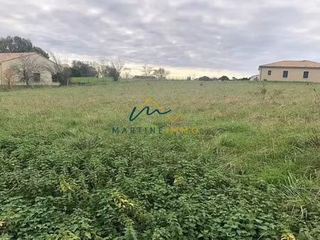 vente terrain 1300 m² à guérin (47250)  37 800 €