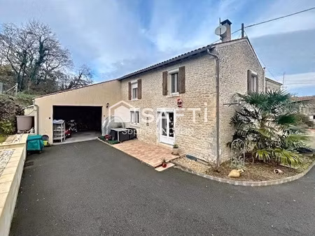 vente maison 4 pièces 96 m² à gibourne (17160)  175 000 €