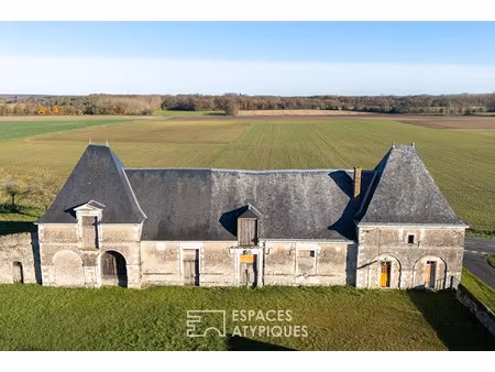 vente maison 10 pièces 431 m² à channay-sur-lathan (37330)  195 000 €