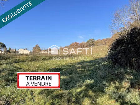 vente terrain 18288 m² à noailhac (81490)  292 000 €