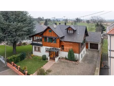 * rittershoffen * maison coup de coeur de 178 m² sur un terrain de 13.88 ares !
