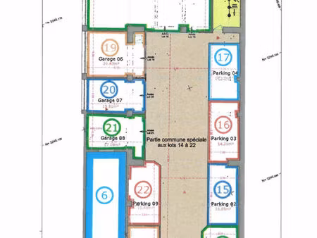 vente parking 3 pièces rodez 12000 - 25000 € - surface privée