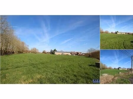 terrain à bâtir à vendre de 4400 m² à esplechin (vbc07684)