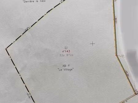 terrain constructible 3397m2