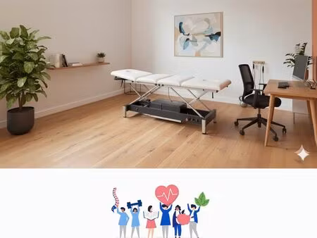 bureaux/cabinets pour professionnels de santé et/ou bien être