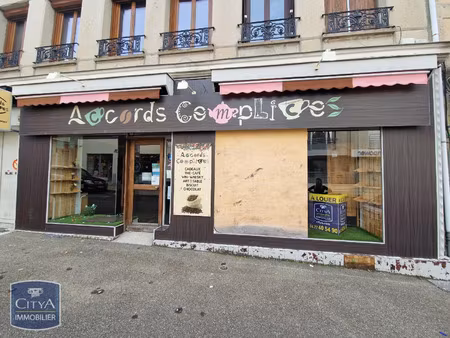 local commercial à louer 97 m² - firminy (42) - 755€