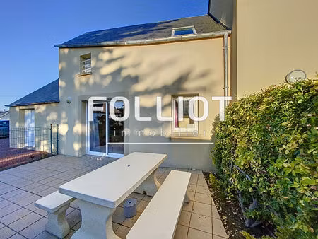 maison à vendre à barneville plage maison 2 p avec extérieur- référence 1204