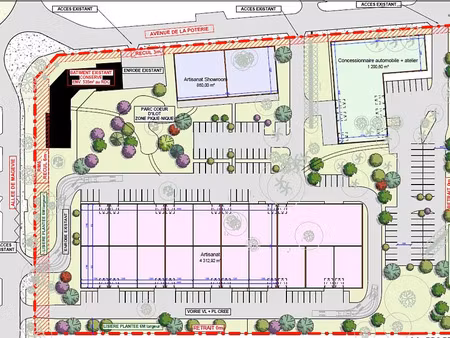 location bureau gradignan 5 000 m²