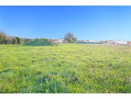 terrain plat et viabilisé