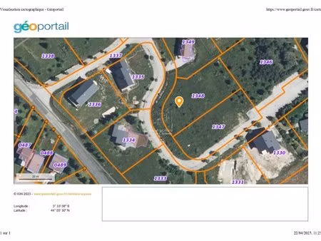 terrain constructible