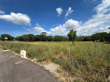 terrain viabilisé à bâtir 1500 m2 - tourrettes - calme absolu