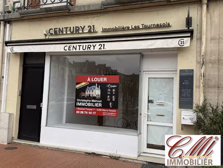 location commerce 2 pièces 40 m² à vitry-le-françois (51300)