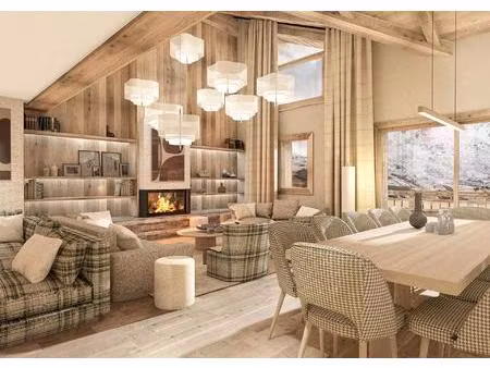appartement au pied des pistes – residence de prestige avec piscine  spa et services