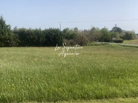 à vendre - terrain constructible de 3334 m2 avec cu - saint-