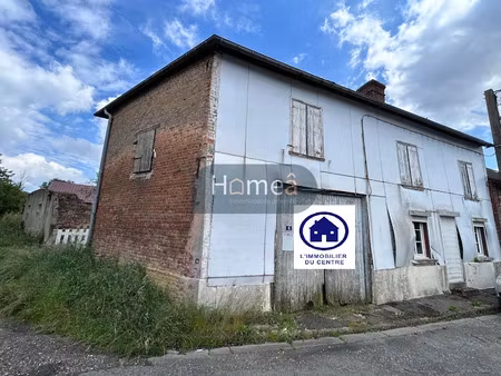 vente maison 4 pièces 76 m² à oisemont (80140)  30 000 €