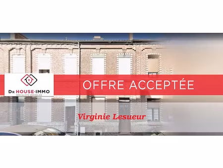 vente maison 4 pièces 78 m² à anzin (59410)  68 000 €