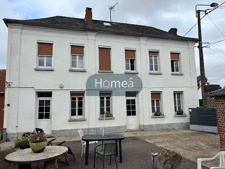 vente maison 4 pièces 125.55 m² à brailly-cornehotte (80150)  190 350 €