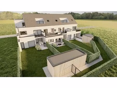 stijlvol nieuwbouw gelijkvloersappartement met 2 slaapkamers en privé tuin