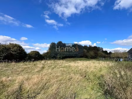 vente terrain 1029 m² à bernaville (80370)  35 000 €